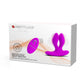 Pretty Love Magic Finger Dual Stimulation G-Spot and Anus Vibrator with Remote Control