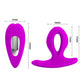 Pretty Love Magic Finger Dual Stimulation G-Spot and Anus Vibrator with Remote Control