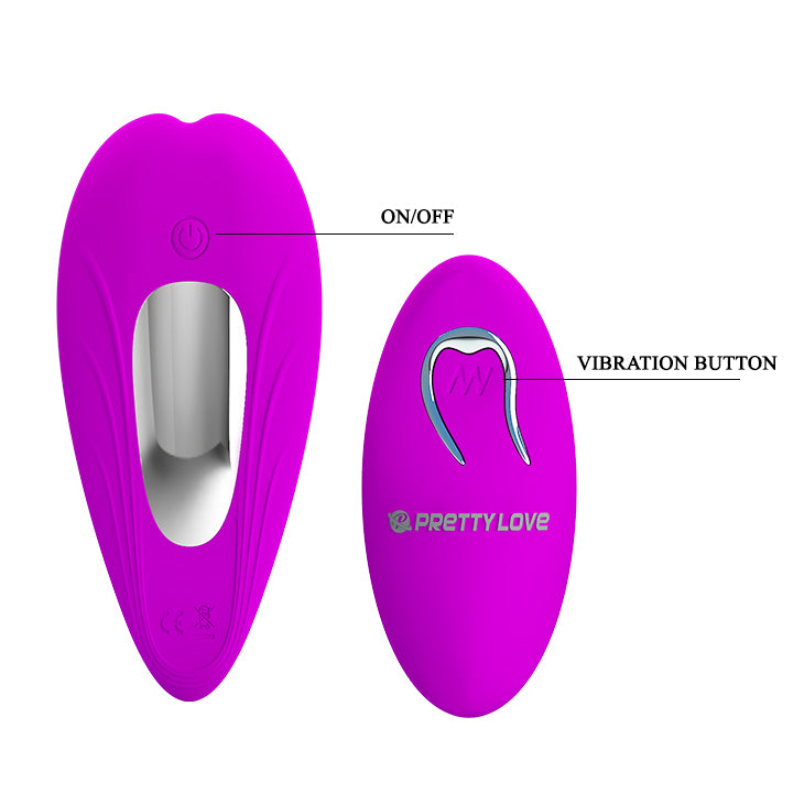 Pretty Love Magic Finger Dual Stimulation G-Spot and Anus Vibrator with Remote Control