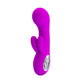 Pretty Love Valentine Rabbit Vibrator Purple