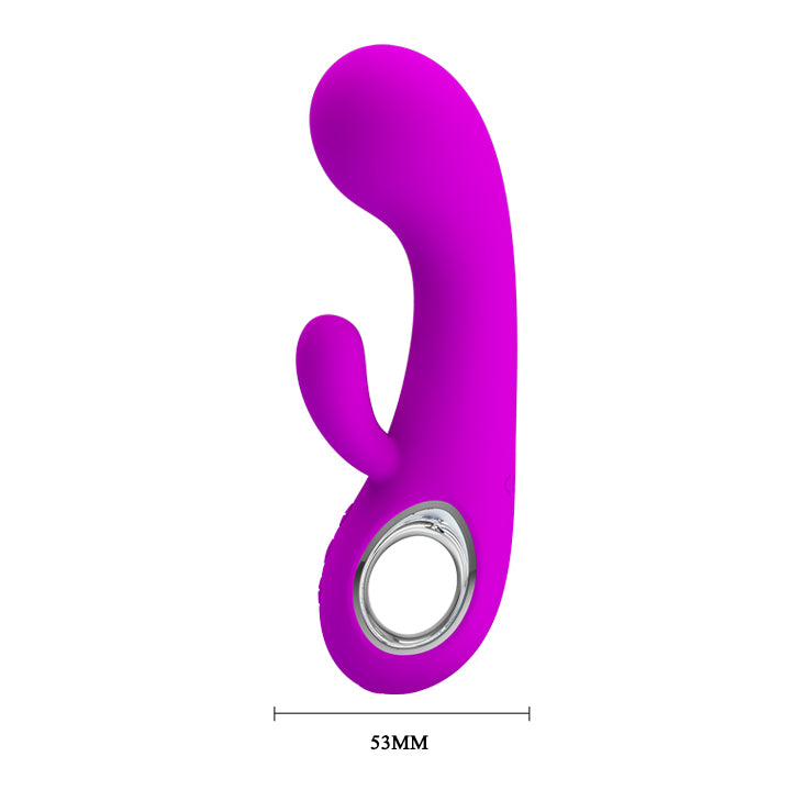 Pretty Love Valentine Rabbit Vibrator Purple