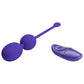 Pretty Love Willie Youth Kegel Balls Vibrator with Remote Control Purple