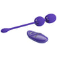 Pretty Love Willie Youth Kegel Balls Vibrator with Remote Control Purple