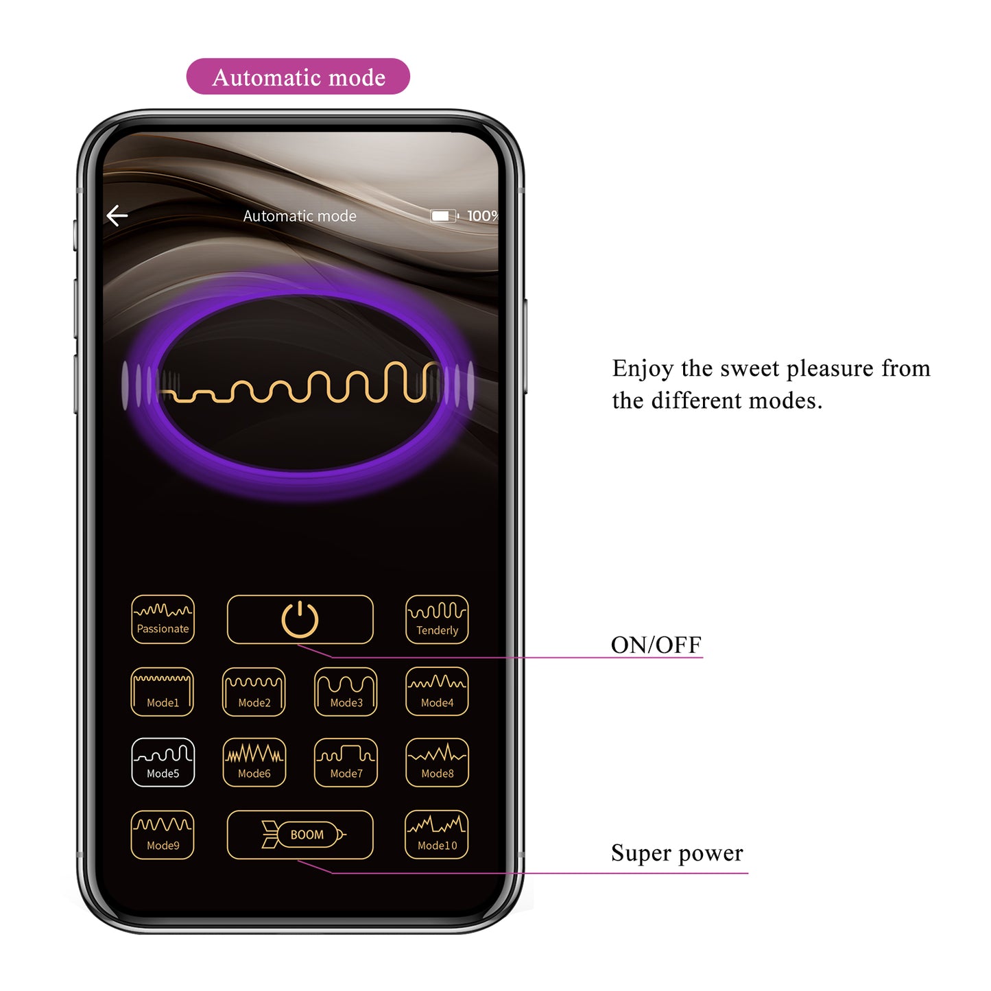 Pretty Love August Couples Vibrator (App Control)