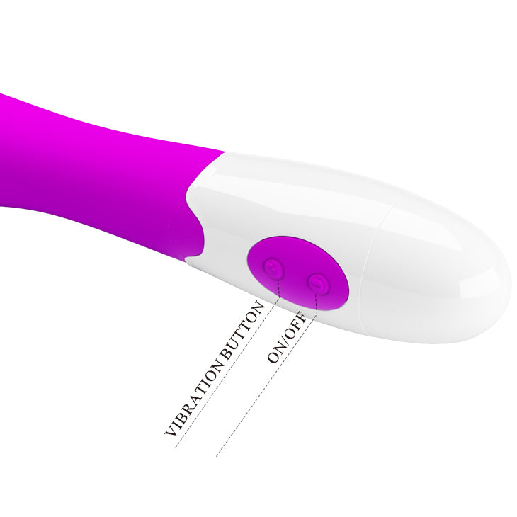 Pretty Love Elemental G-Spot Vibrator Purple