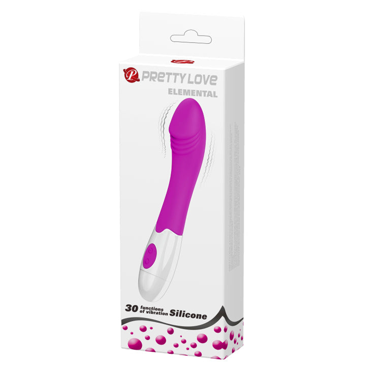 Pretty Love Elemental G-Spot Vibrator Purple