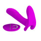 Pretty Love Luciana Panty or Finger Vibrator Purple with Remote Control