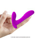 Pretty Love Luciana Panty or Finger Vibrator Purple with Remote Control