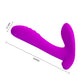 Pretty Love Luciana Panty or Finger Vibrator Purple with Remote Control