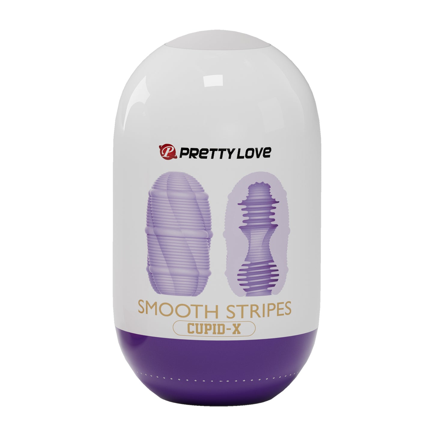 Pretty Love Cupid X Smooth Stripes Masturbator Sleeve