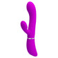 Pretty Love Rechargeable Clitoris Vibrator Purple