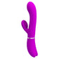 Pretty Love Rechargeable Clitoris Vibrator Purple