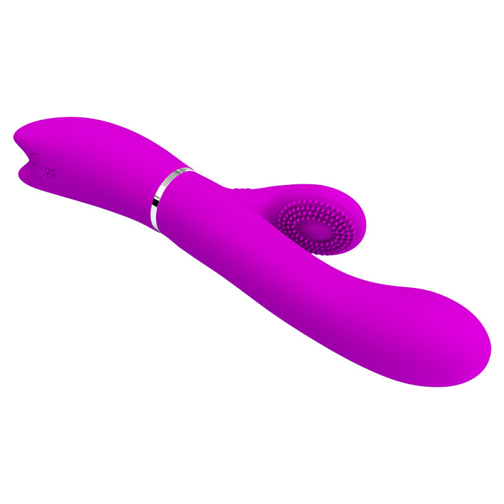 Pretty Love Rechargeable Clitoris Vibrator Purple