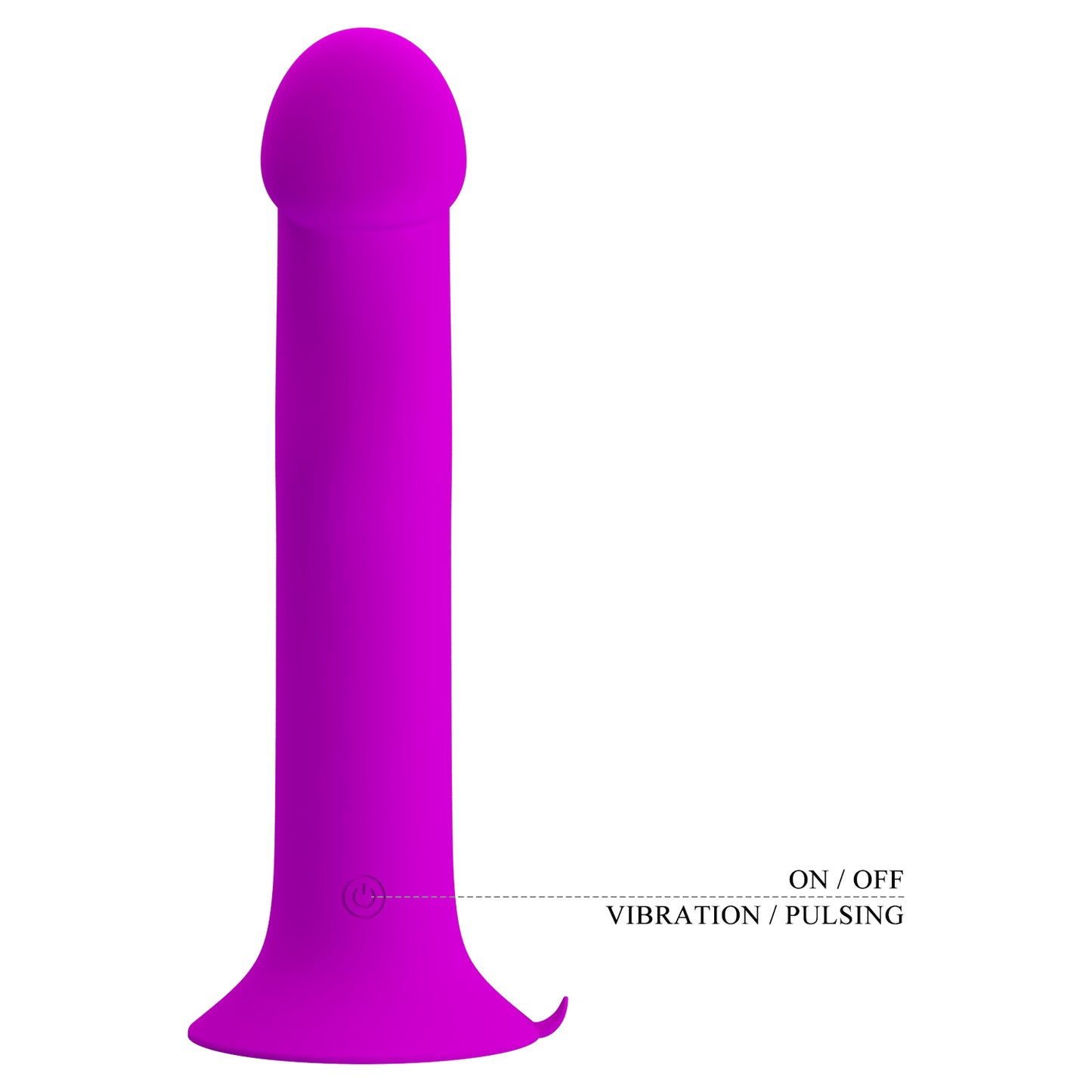 Pretty Love Murray Vibrator with Side Pulsation Purple