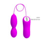 Pretty Love Vega Rotating Egg Vibrator Purple