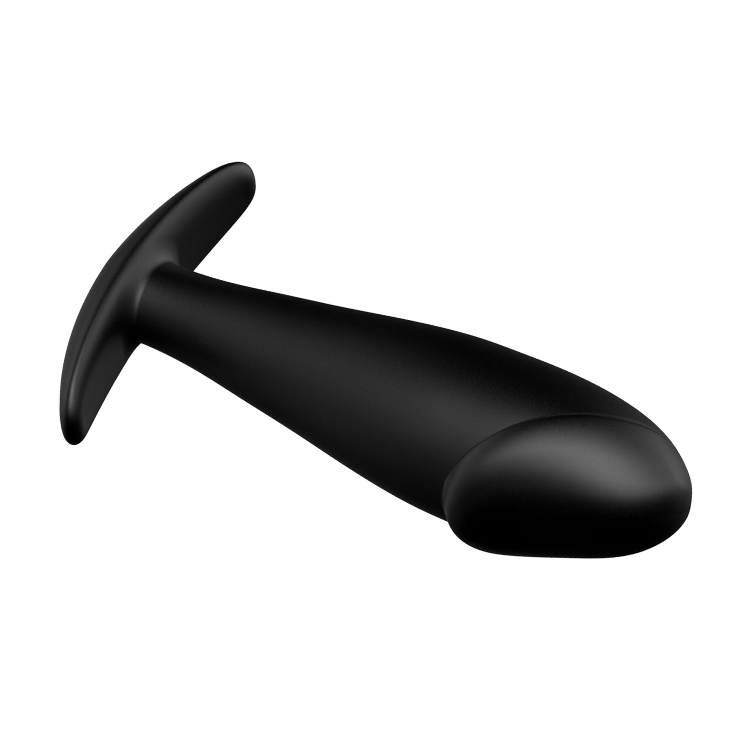 Pretty Love Special Anal Stimulation Vibrating Curved Anal Butt Plug Black