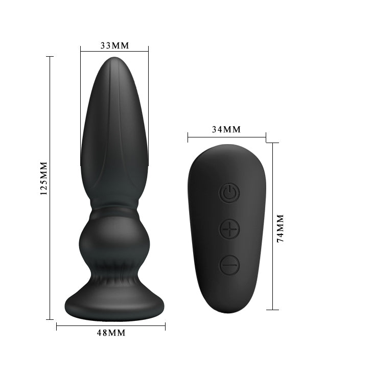 Pretty Love Mr Play Vibrating Prostate Massager with Remote Control