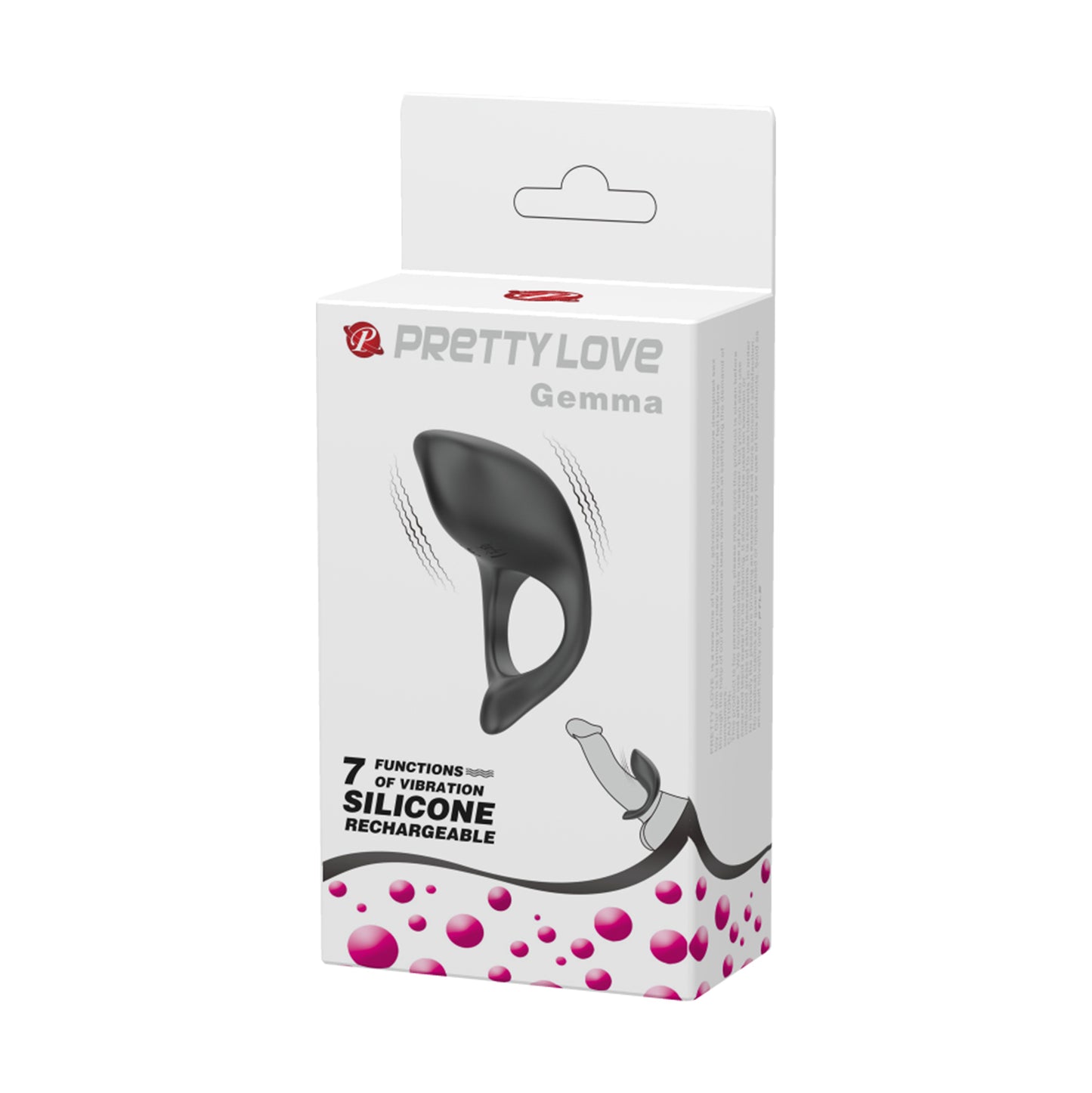 Pretty Love Gemma Vibrating Cock Ring