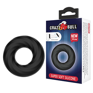 Crazy Bull Silicone Cock Ring 19mm