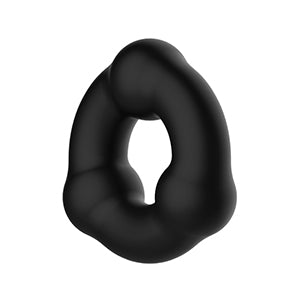 Crazy Bull Ribbed Silicone Cock Ring 18mm