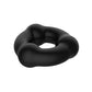 Crazy Bull Ribbed Silicone Cock Ring 18mm