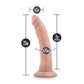 Dr. Skin Glide 7.5" Self Lubricating Dildo