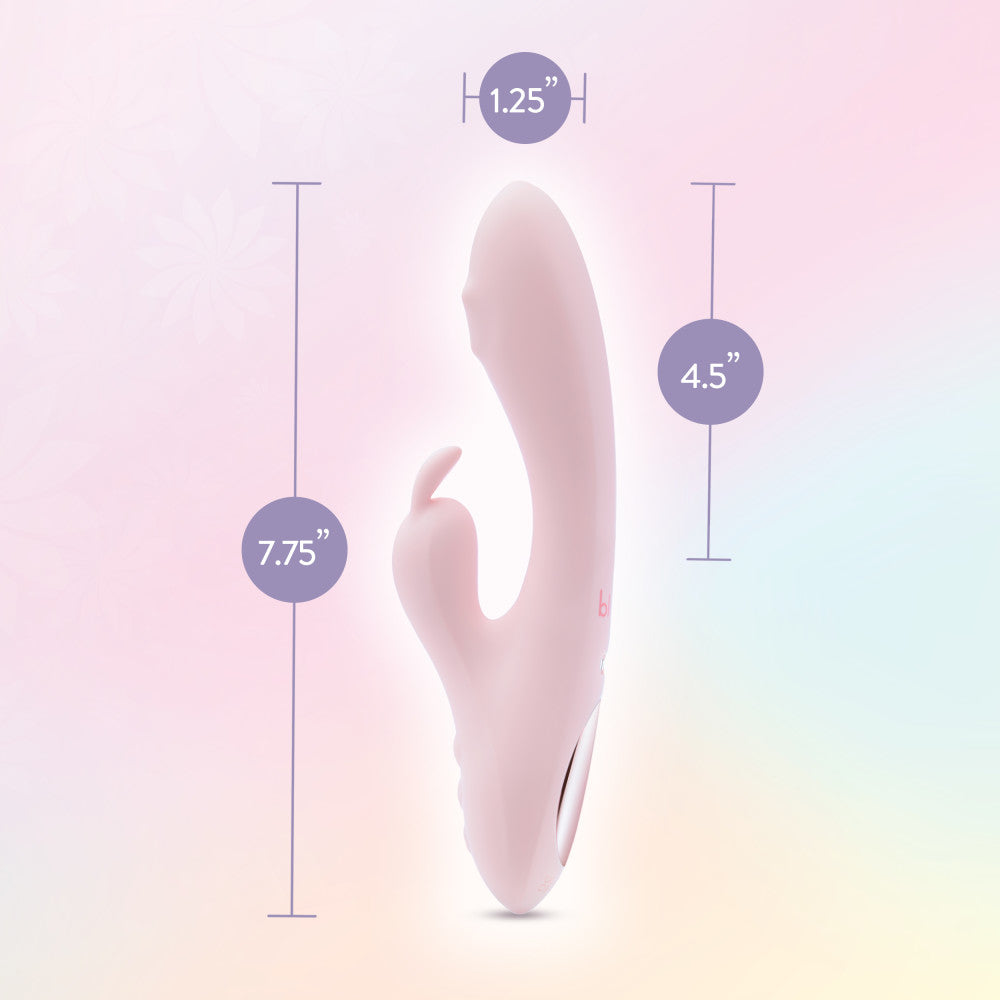 Blush Novelties | Play With Me - Fairy Flutter - Pink 19.7cm Rabbit Vibrator