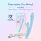 Blush Novelties | Play With Me - Moondust Magic - Blue 20.3cm Rabbit Vibrator