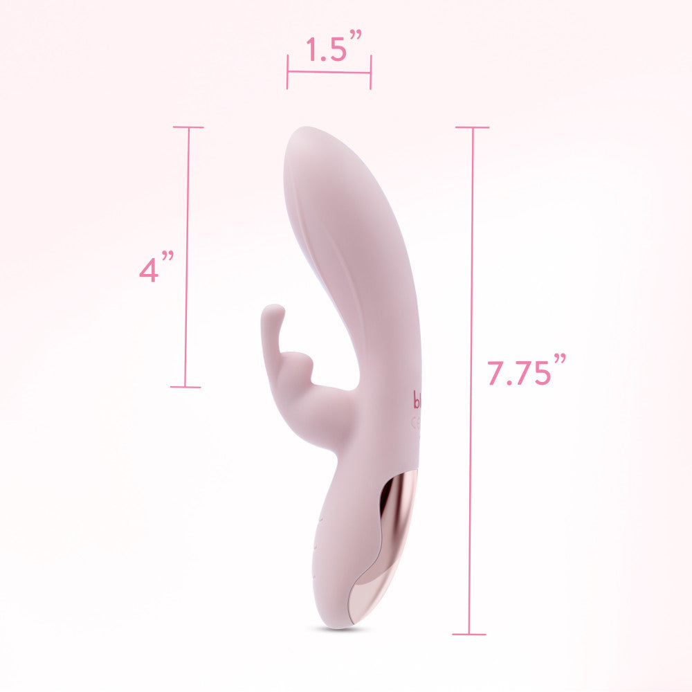 Blush Novelties | Morgan - Pink 19.7cm USB Rechargeable Rabbit Vibrator