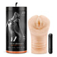 M Elite Soft and Wet - Annabella - Flesh Vibrating Self-Lubricating Vagina Stroker