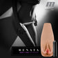 M Elite Soft and Wet - Renata - Tan Vibrating Self-Lubricating Vagina Stroker