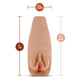 M Elite Soft and Wet - Renata - Tan Vibrating Self-Lubricating Vagina Stroker