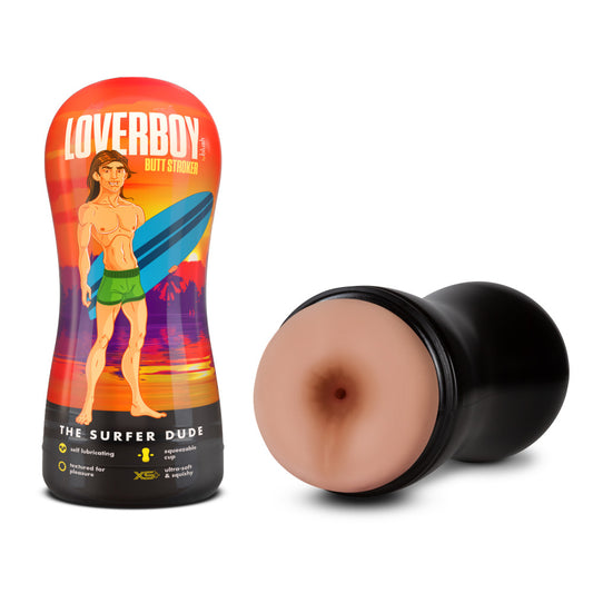 Blush Novelties | Loverboy The Surfer Dude Flesh Male Ass Stroker Masturbator