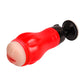 Crazy Bull Stroker Mouth "Flora" Red and Black - Masturbator