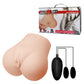 Crazy Bull Vagina And Anal Masturbator Flesh w Vibration 300mm x 185mm x 120mm / 1.1kg