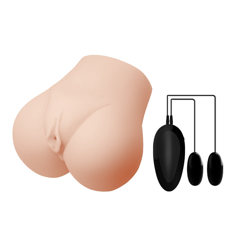 Crazy Bull Vagina And Anal Masturbator Flesh w Vibration 300mm x 185mm x 120mm / 1.1kg