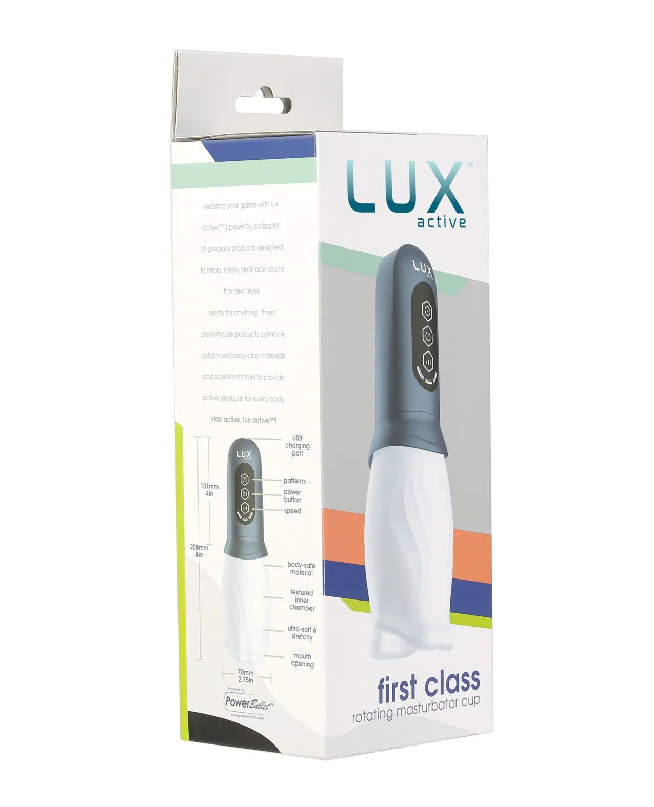 LUX Active First Class Rotating Masturbator Cup