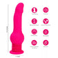 Maia Toys | Maia TEGAN - Pink 23.6cm USB Rechargeable Jumping Vibrating Dong with Remote