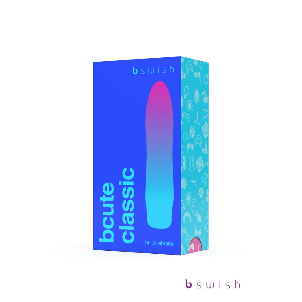 B Swish Bswish Bcute Classic Purple 10cm Bullet Vibrator