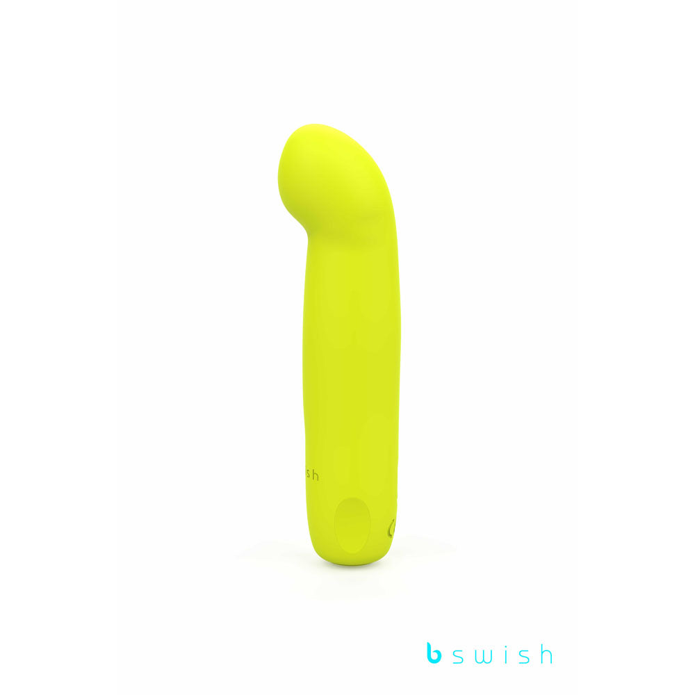 Bswish Bcute Curve Infinite Classic Citrus Yellow 10cm USB Rechargeable Vibrator