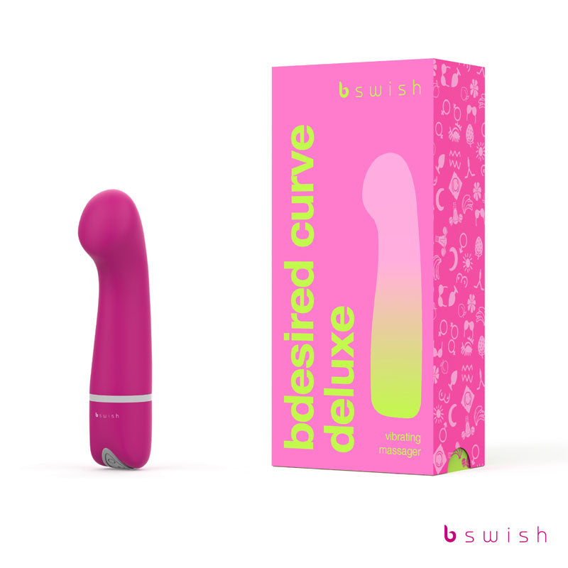 B Swish Bswish Bdesired Deluxe Curve Rose 15.2cm (6") Massager Vibrator