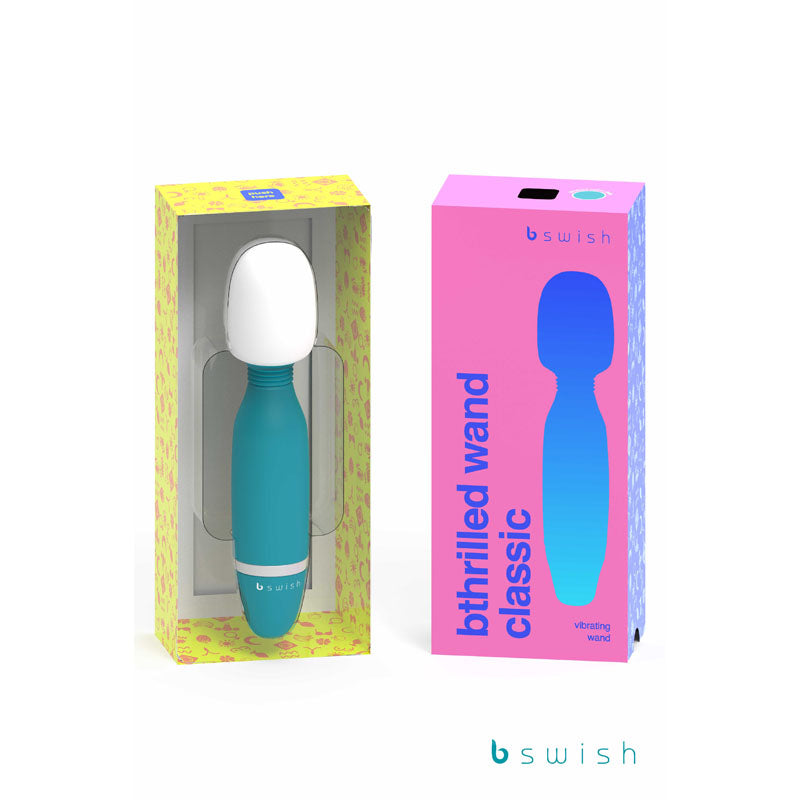 B Swish Bswish Bthrilled Classic - Jade 20cm Massage Wand Vibrator