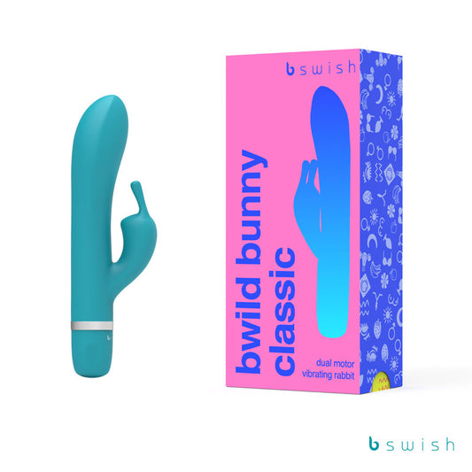 B Swish Bwild Classic Bunny - Jade 15.2cm (6") Rabbit Vibrator