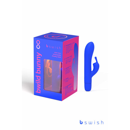 B Swish Bwild Classic Bunny Infinite Limited Edition Pacific Blue Rabbit Vibrator