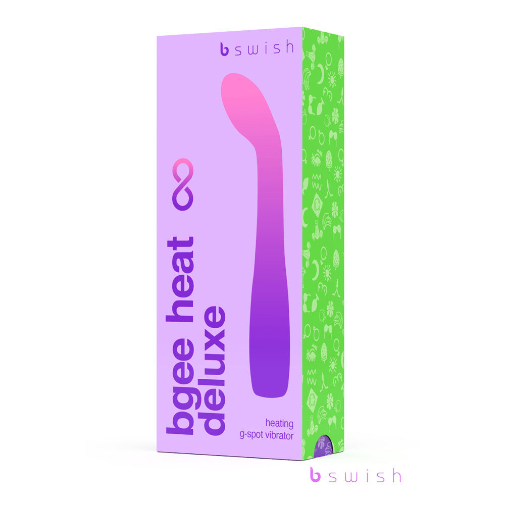 B Swish Bswish Bgee Heat Infinite Deluxe - Sweet Lavender 18cm USB Rechargeable Vibrator