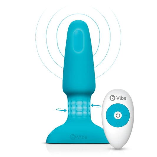 COTR | B-Vibe Rimming Plug 2 Teal with Remote Control