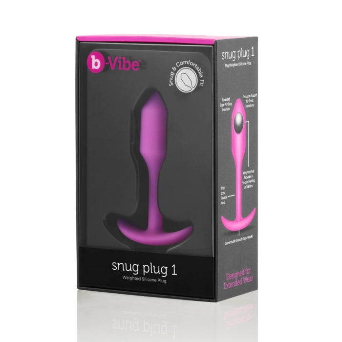 COTR | B-Vibe Snug Plug 1 Fuchsia