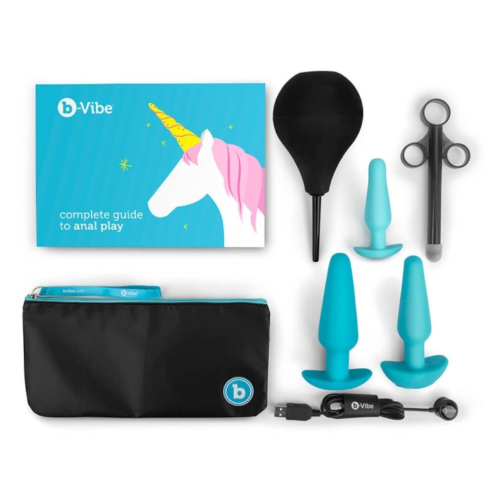 COTR | B-Vibe Anal Education Set Blue - Anal Training Kit