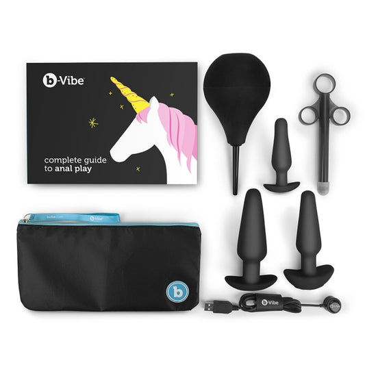 COTR | B-Vibe Anal Education Set Black - Anal Training Kit