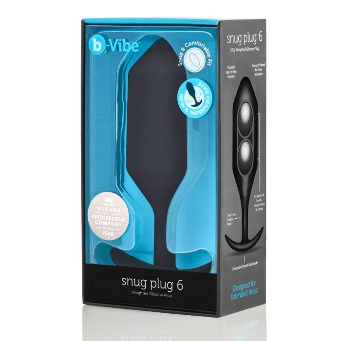 COTR | B-Vibe Snug Plug 6 Black